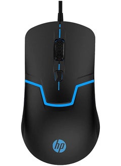 HP HP M100 Gaming Mouse with LED Accents and Ergonomic Design - Wired, Black  - Image 1