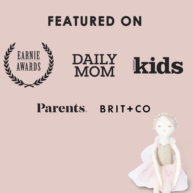 MON AMI Ballerina Stuffed Doll â€“ 20 Inches Soft Plush Ballerina Doll | Elegant Dance Doll for Playtime & Room DÃ©cor | Cute Christmas Gift for All Ages - Image 5