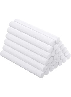 Patelai 60 Pieces 2.75 X 0.31 Inch Car Diffuser Sponges Refill Sticks Humidifier Filter Replacement Wick Absorbent Sponge Sticks for Mini Car Office Bedroom Humidifier Ultrasonic Aroma Diffuser 