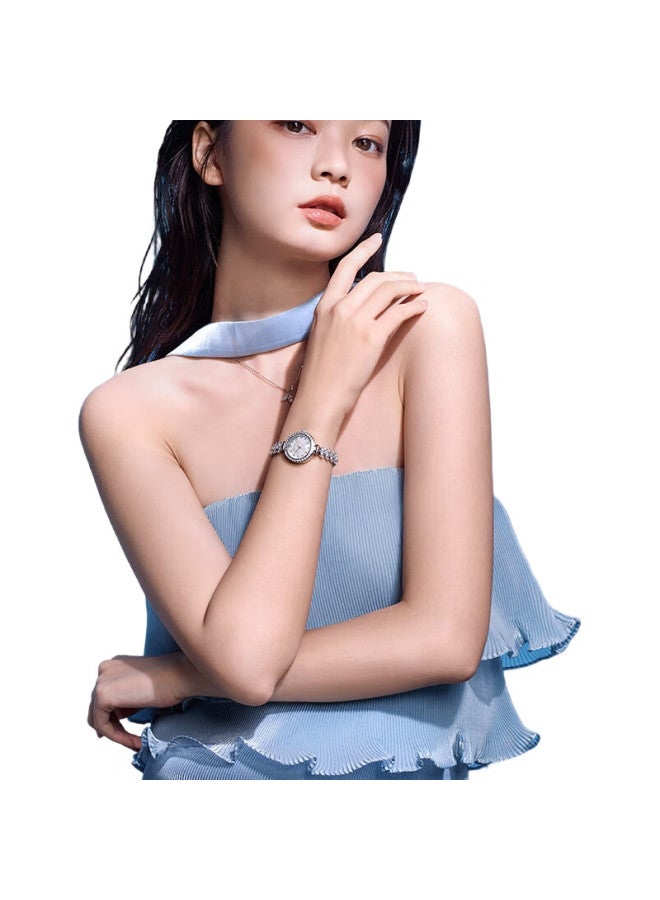 Davena Mermaid Watch For Women, Small Dial Luxury Wristwatch, Birthday Gift For Girlfriend - Image 2