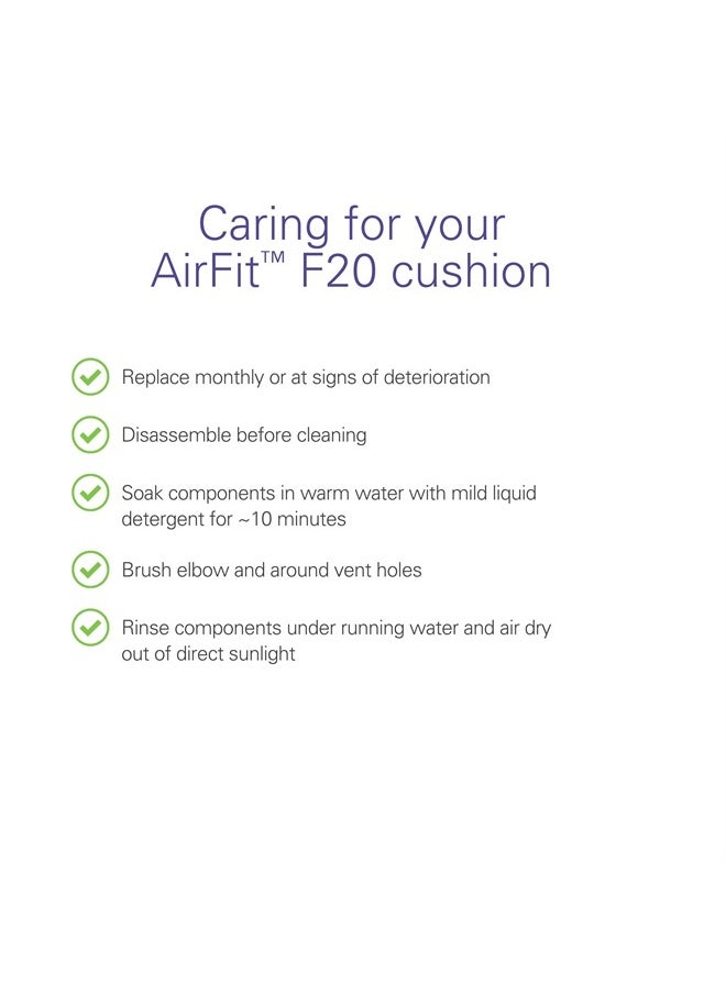 AirFit F20 Full Face Replacement Cushion - Small