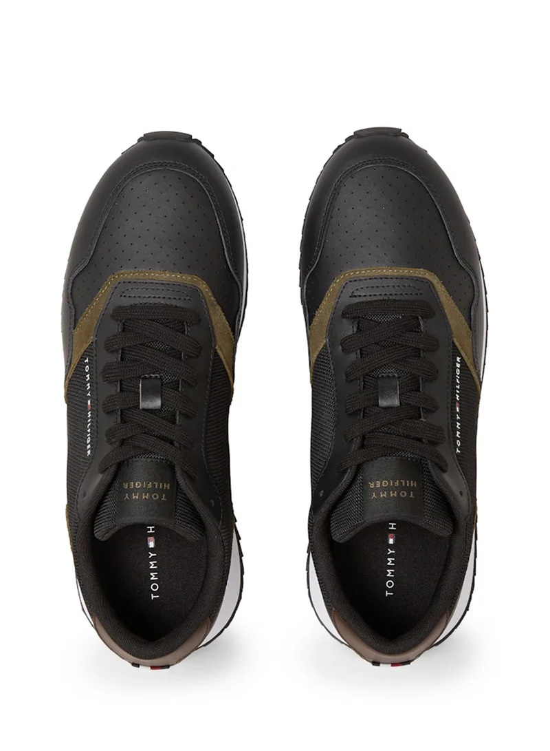 تومي هيلفيغر Casual Lase Up Low - Top Sneakers