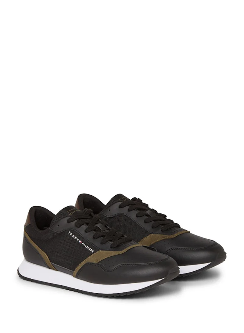 تومي هيلفيغر Casual Lase Up Low - Top Sneakers
