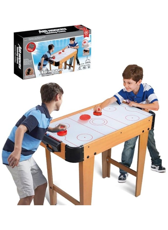 null - Mini Air Hockey Table Game for Kids & Adults – Compact, Safe, and Fun Tabletop Game for Home and Gatherings | Skill & Social Interaction Toy - Image 1