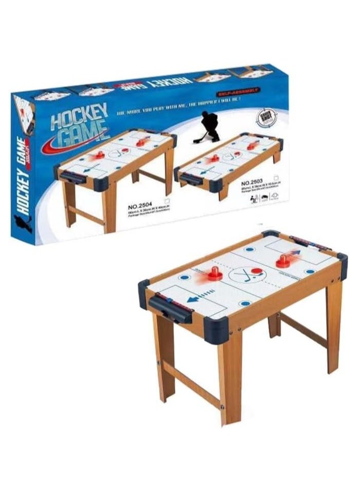 null - Mini Air Hockey Table Game for Kids & Adults – Compact, Safe, and Fun Tabletop Game for Home and Gatherings | Skill & Social Interaction Toy - Image 1