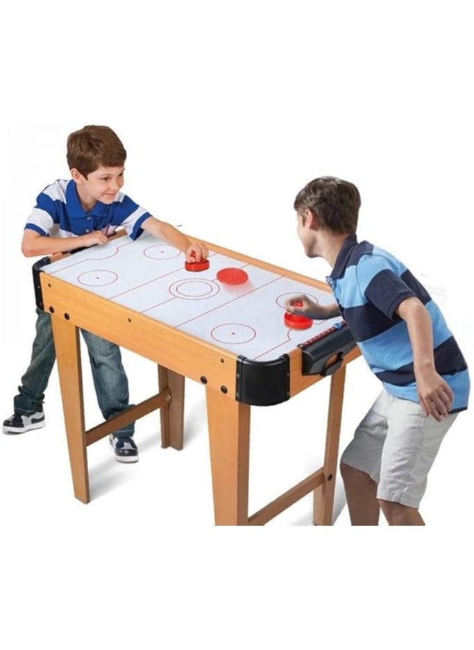 null - Mini Air Hockey Table Game for Kids & Adults – Compact, Safe, and Fun Tabletop Game for Home and Gatherings | Skill & Social Interaction Toy - Image 1
