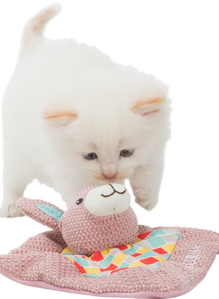تريكسي لعبة قطط صغيرة Snuggler Rabbit - Image 1