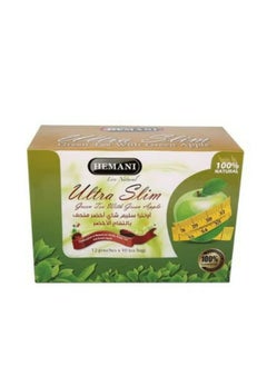 Ultra Slim Ultra Slim tea, green tea with green apple, 12 bags 