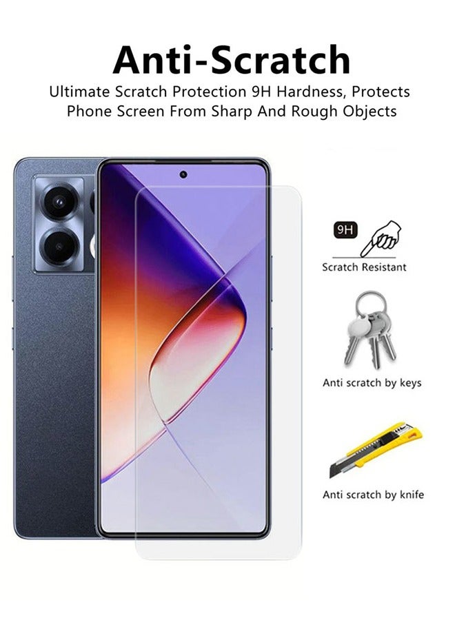 أوكيوز غلاف حماية شفاف ثلاثي الأبعاد من الألومنيوم عالي الجودة لهاتف Smart8 متوافق مع غلاف حماية مضاد لبصمات الأصابع - Image 2