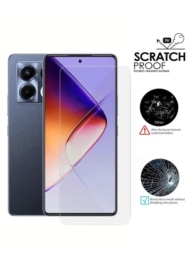 أوكيوز غلاف حماية شفاف ثلاثي الأبعاد من الألومنيوم عالي الجودة لهاتف Smart8 متوافق مع غلاف حماية مضاد لبصمات الأصابع - Image 5