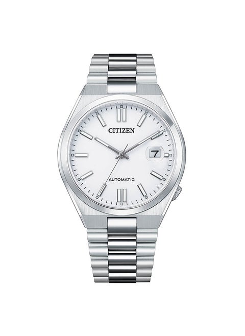 Men's Analog Round Shape Stainless Steel Wrist Watch NJ0150-81A 40 Mm
