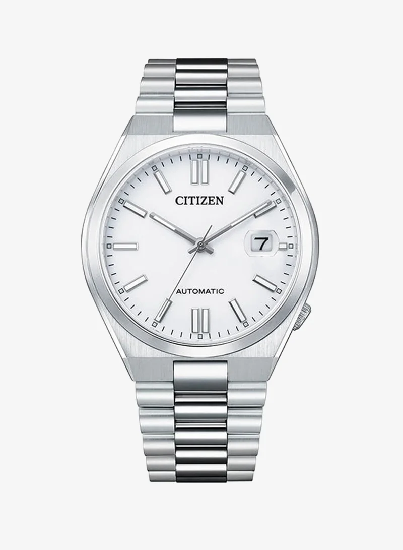 Citizen Men's Analog Round Shape Stainless Steel Wrist Watch NJ0150-81A 40 Mm