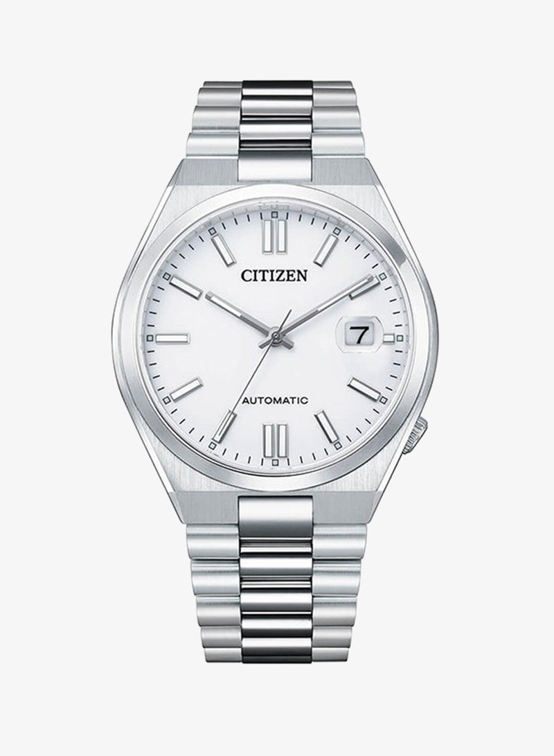 CITIZEN Men's Analog Round Shape Stainless Steel Wrist Watch NJ0150-81A 40 Mm - Image 1