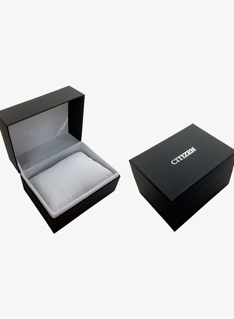 CITIZEN Men's Analog Round Shape Stainless Steel Wrist Watch NJ0150-81A 40 Mm - Image 4