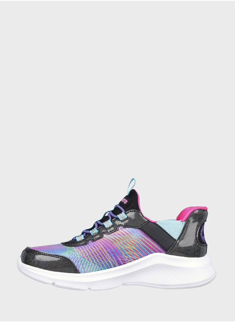 SKECHERS - Kids Slip-Ins Dreamy Lites - Colorful Prism - Image 1