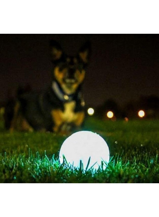 Chuckit! Glow in the Dark Bouncy Ball for Dogs, Chuckit Dog Toy, Max Glow Balls - Large, 3 Inch, Pack of 1 - Image 2