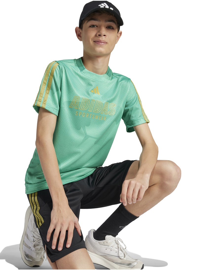 Adidas - Youth House Of Tiro Colors Of Football T-Shirt - Image 1