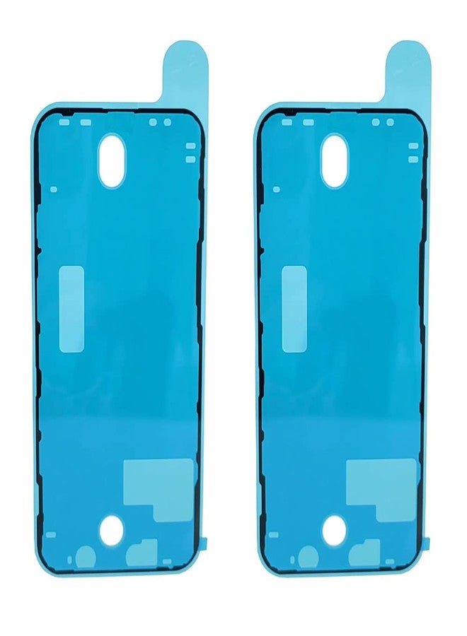 MEEFIX Front Screen Frame Waterproof Anti-Dust Adhesive Glue Tape Replacement for iPhone 12 Pro