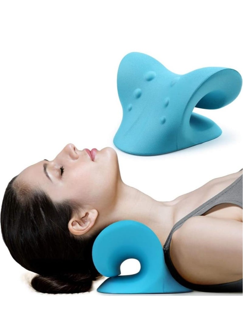 Neck And Shoulder Relaxer Pillow For Neck Pain Relief. - Image 1