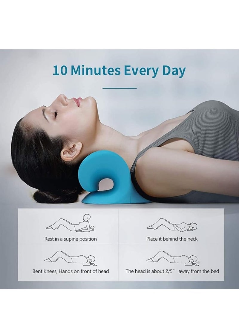 Neck And Shoulder Relaxer Pillow For Neck Pain Relief. - Image 4