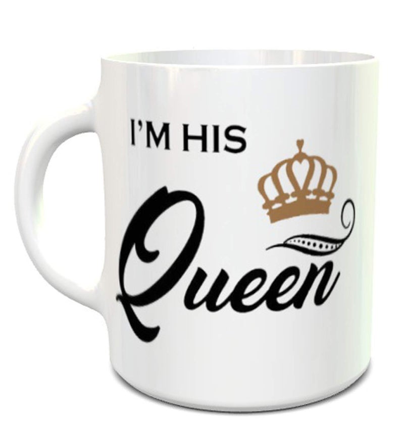 HAINE Family Theme Printed Ceramic Coffee Mug Set of 4, 330ml - Image 3