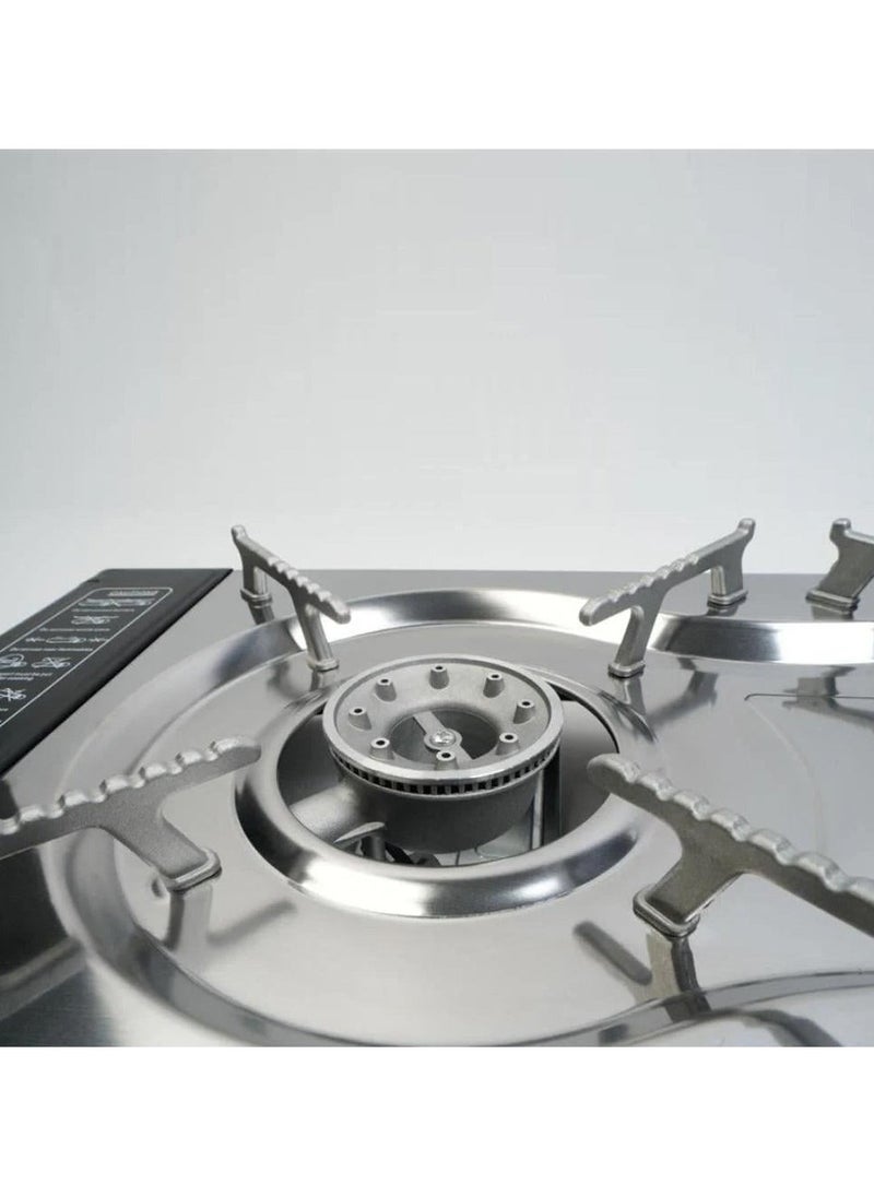 Denx 2 Burner Portable Gas Stove For Travel And Camping - Image 3