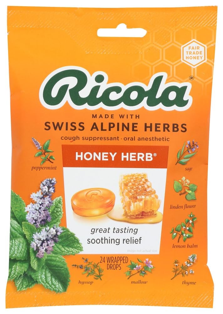 Ricola Honey Herb Throat Drop Pack of 3 - Image 1