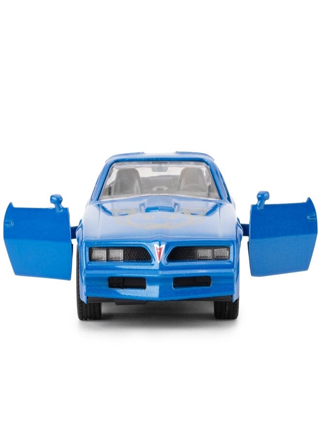 RMZ City 1:36 Pontiac Firebird Trans Am Toy Car, Diecast Pull Back Model Car, Doors Open, Collection Kids Toy for Aged 3 and up, Gift Blue - Image 5
