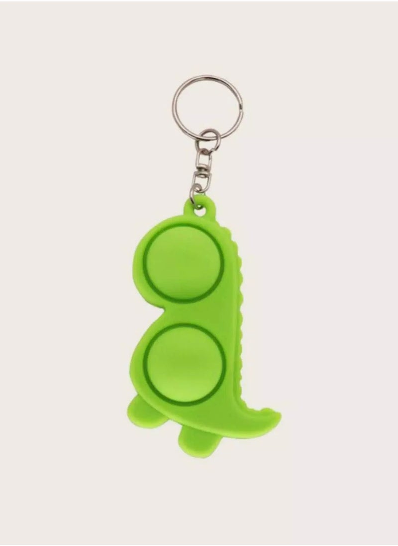 Generic - 1pc Dinosaur Shaped Simple Dimple Fidget Toy - Image 1