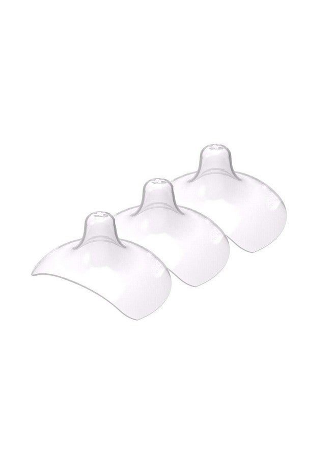 purifyou Nipple Shields For Nursing Soft Set Of 3 24Mm / 20Mm / 18Mm / 16Mm With Free Case ; Cushions Sore Or Sensitive Nipples Flex Breastfeeding Shield Newborn Attachment To Breast By Purifyou (20Mm)  - Image 2