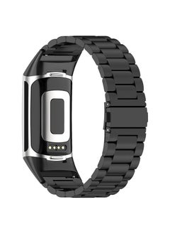 Y&D Fitbit Charge 5 Bands, Magnetic Mesh Loop Bands and Metal Adjustable Stainless Steel Wristband Replacement, for Fitness Health Tracker, 2 Pcs  - Image 5