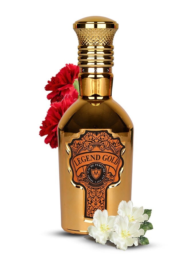 محبوب للعطور عطر ليجند جولد 100 مل من محبوب للعطور - رائحة خشبية شرقية - Image 1