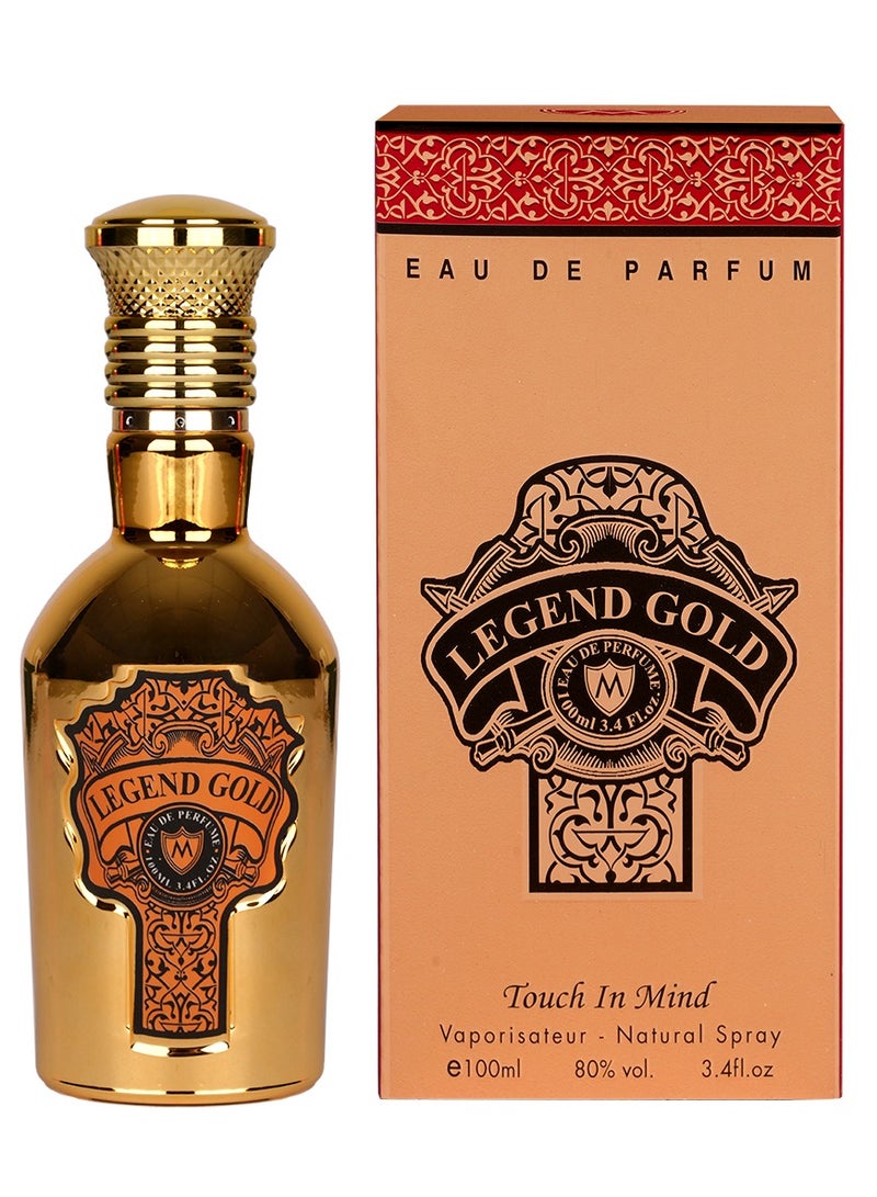 محبوب للعطور عطر ليجند جولد 100 مل من محبوب للعطور - رائحة خشبية شرقية - Image 3