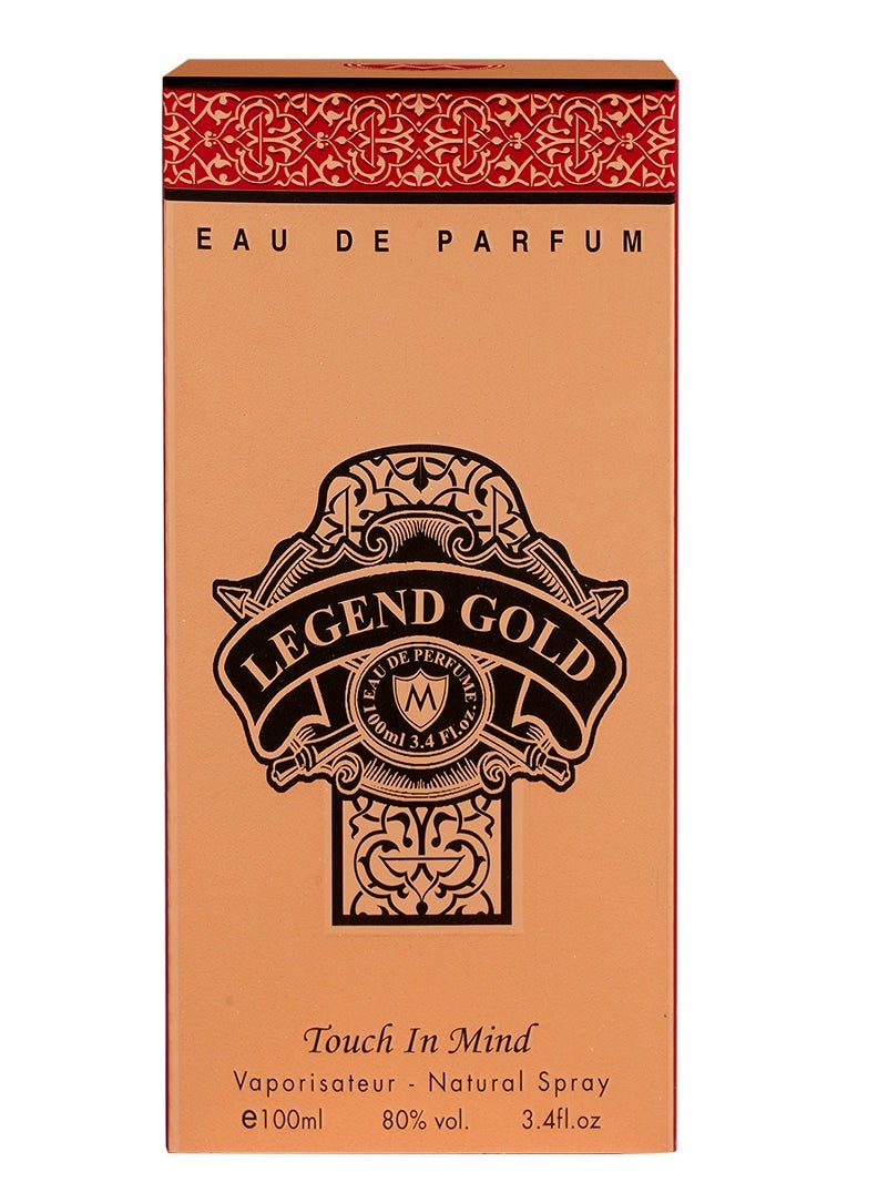 mahabub - LEGEND GOLD 100ML EDP by Mahabub  – Oriental Woody Fragrance - Image 1