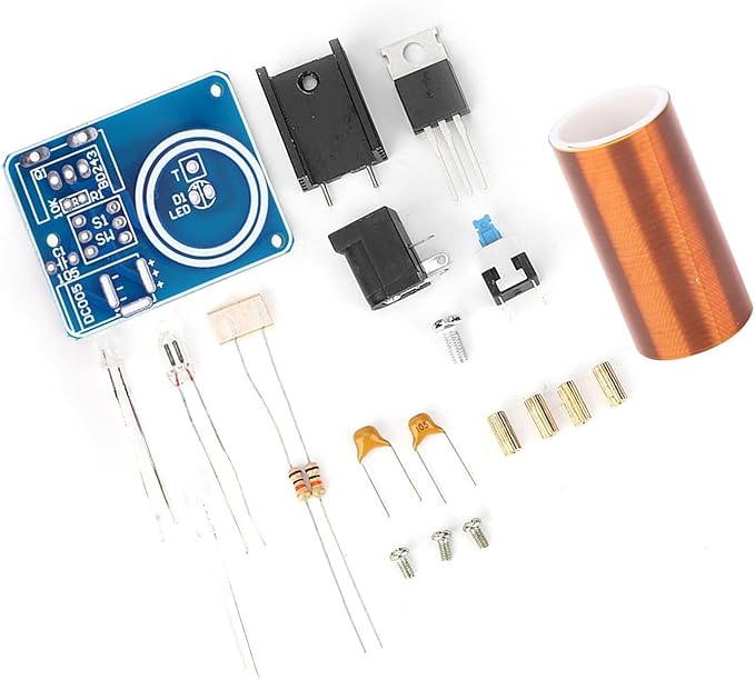 High Voltage Plasma Arc DIY Kit DC12V Easy Install for Student Experiments Spare Parts - Image 1