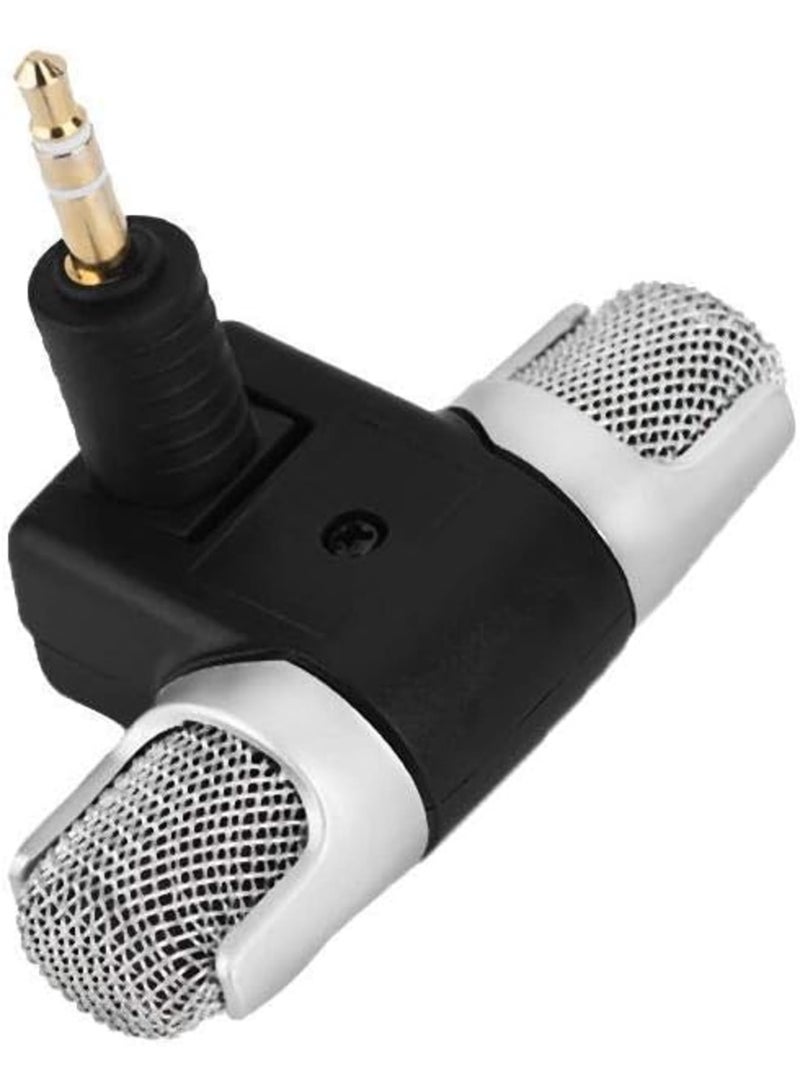 SOLARAE Mini Stereo Condenser Microphone, Omnidirectional Condenser Microphone with 3.5mm Gold-plating Plug Jack for PC Laptop MD Camera - Image 3