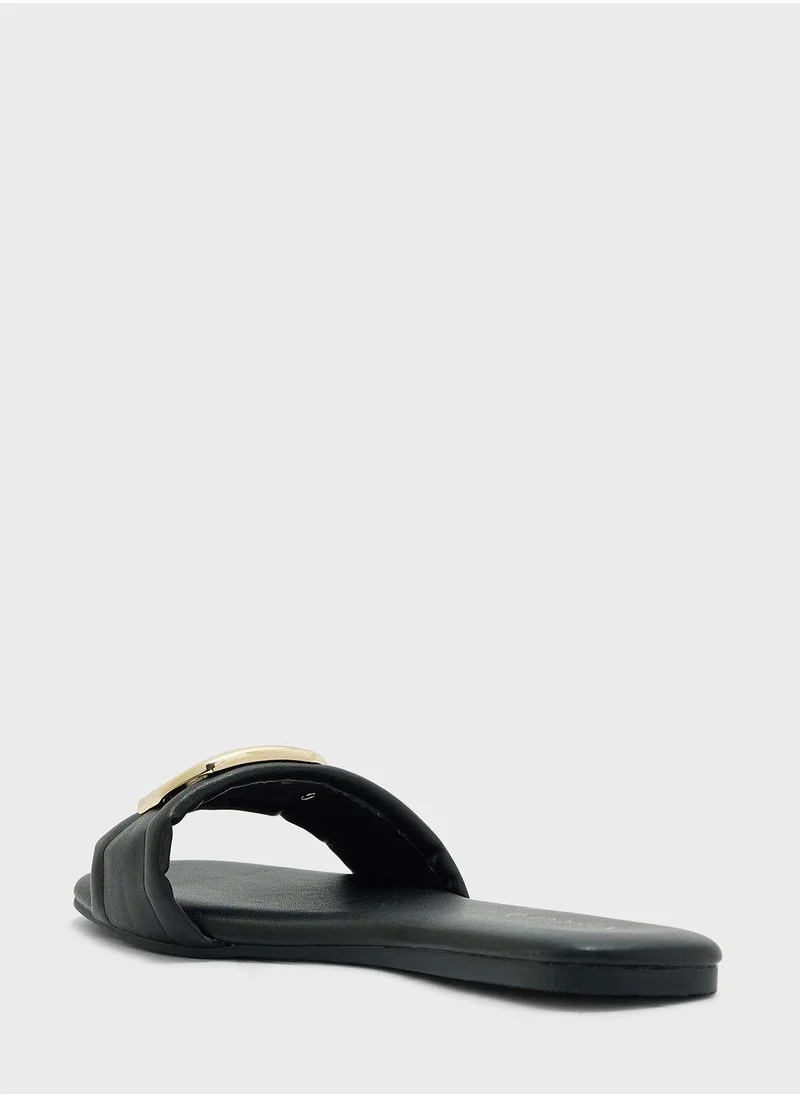 Vincci One Strap Flat Sandals