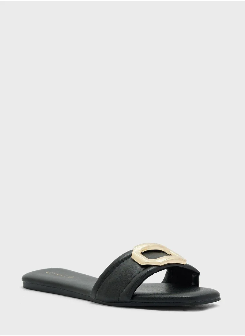 Vincci One Strap Flat Sandals