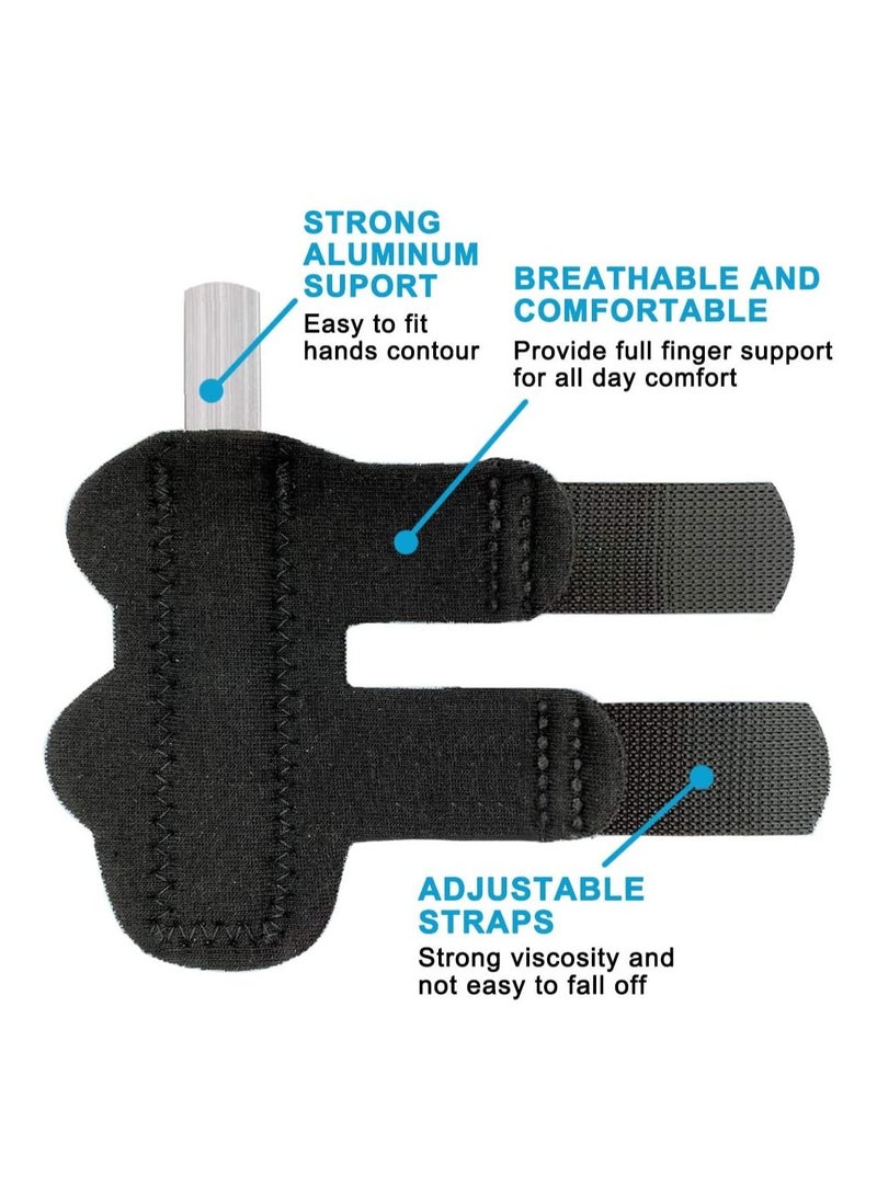 2-Piece Trigger Finger Splint, Finger Straightening Support