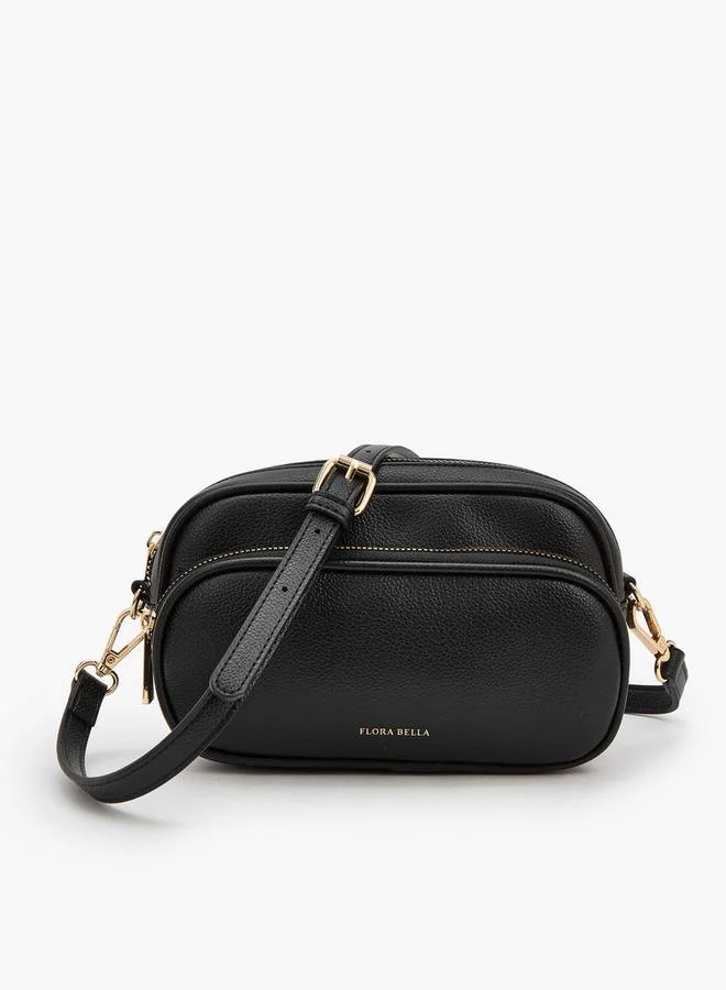 فلورا بيلا من شو إكسبرس حقيبة كروس بودي صلبة بحزام قابل للفصل