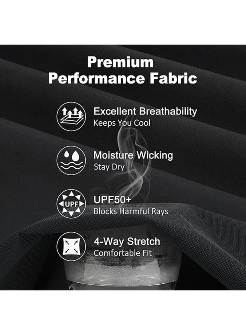 SYOSI Running Hat, Lightweight Breathable Cap for Men and Women, Quick Dry Stretch Fabric with Mesh Panels, Adjustable Sports Sun Hat for Outdoor Running Fitness Hiking Workouts, Black - Image 2