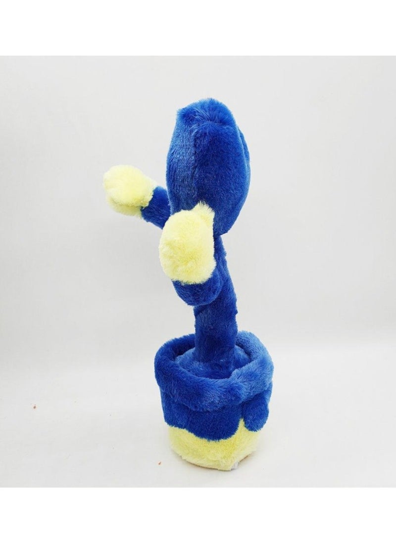 General Huggy Wuggy Music Swing Flower Plush Toy Poppy Playtime Stuffed Doll Singing And Dancing  - Image 4