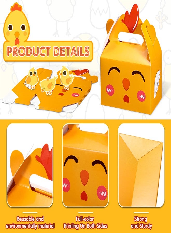 زنون مجموعة زونون من 24 صندوق هدايا بتصميم مزرعة، مقاس 4 × 2.4 × 5.1 بوصة، بنمط حيوانات، مثالية لحفلات أعياد الميلاد، بنقشة ريفية، مناسبة للعائلة، ومستلزمات حفلات الكريسماس، 6 تصاميم - Image 3