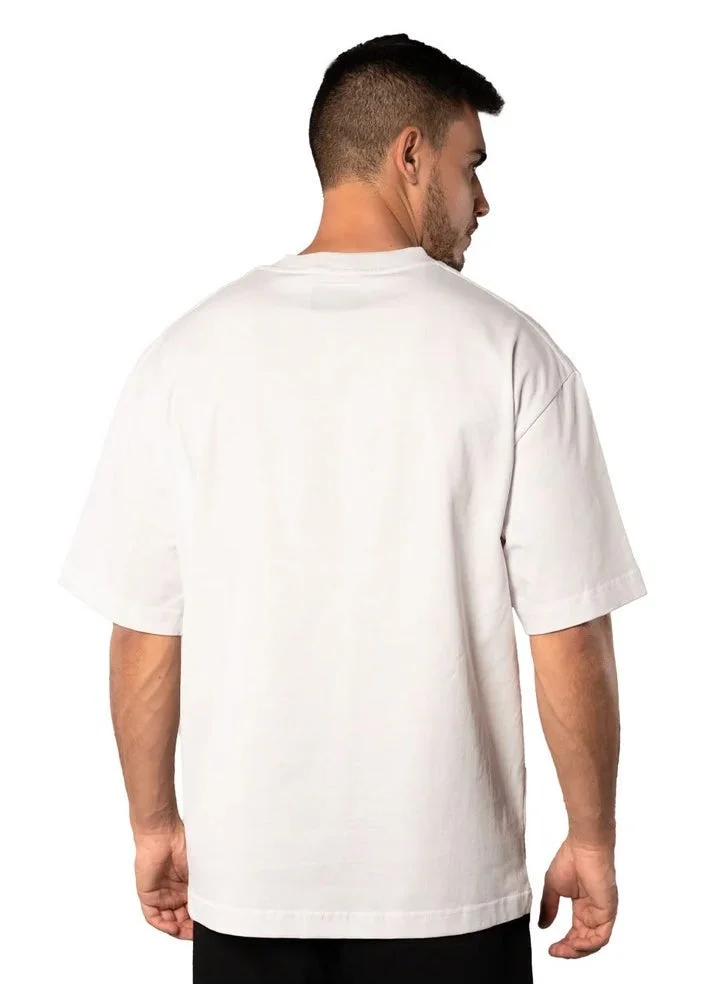 فريق تنجيم TANJIM SQUAD - TANJIM ENGRAVED T-SHIRT WHITE