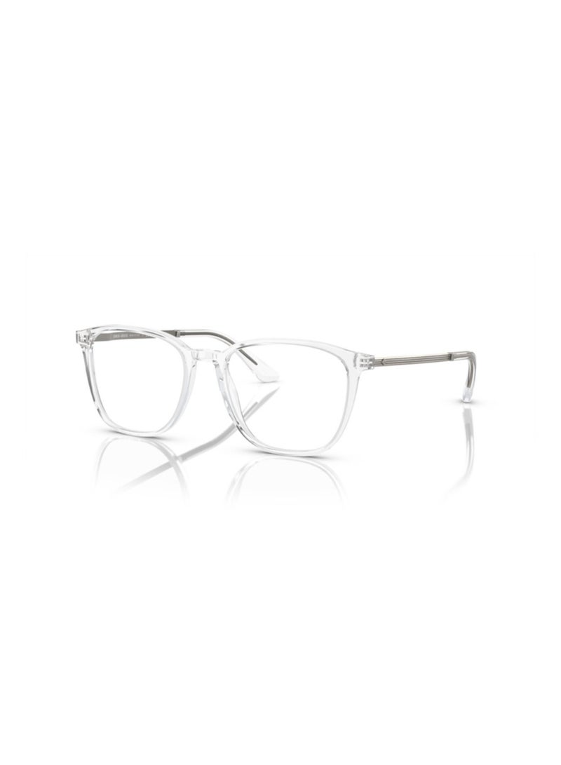 GIORGIO ARMANI Giorgio Armani Man Square  Eyeglasses- Ar 7250 - Lense Size:51Mm - Crystal - Image 1