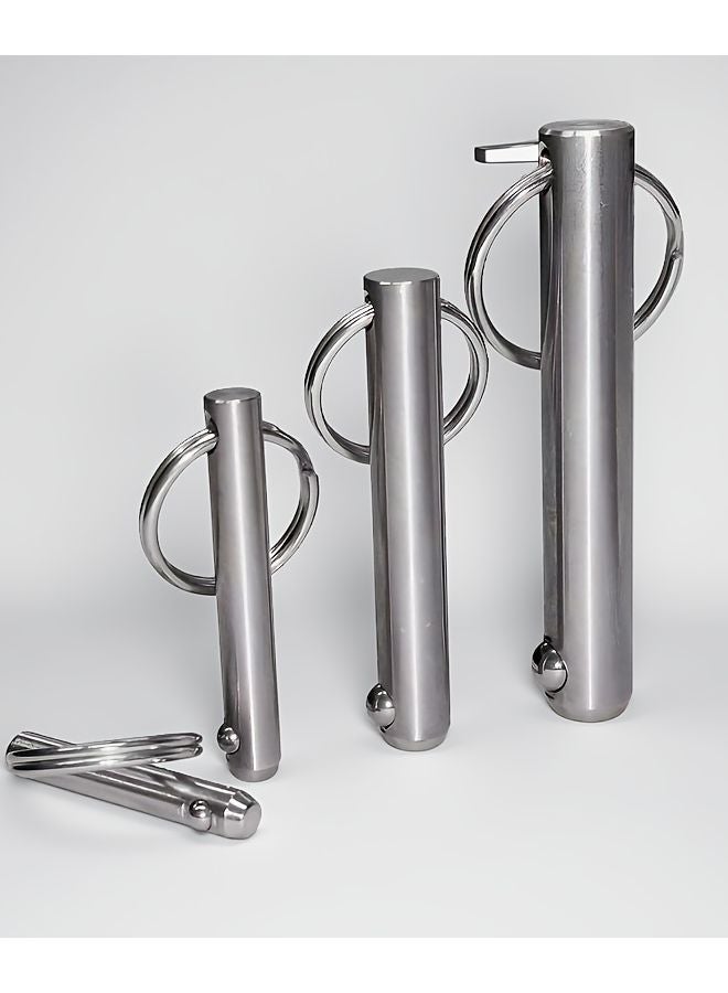 MW Audio SU304 Stainless Steel Quick Release Pin 5x40mm Single Bead Fastening Lock - Image 5