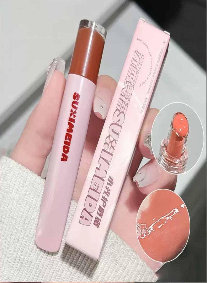 KTouler 4Pcs Hydrating Lip Tint Glossy Set,Highly Pigmented Lang Lasting Waterproof Pink Red Cute Lip Gloss Lip Tint Stain for Women - Image 5