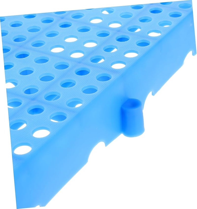 قطعتان من حصائر الأرضية البلاستيكية المتشابكة مقاومة للماء قابلة لتعديل الارتفاع شبكة تهوية لتخزين القبو - Image 2