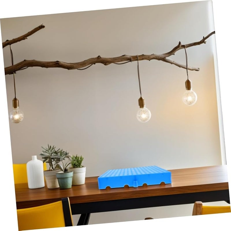 قطعتان من حصائر الأرضية البلاستيكية المتشابكة مقاومة للماء قابلة لتعديل الارتفاع شبكة تهوية لتخزين القبو - Image 5