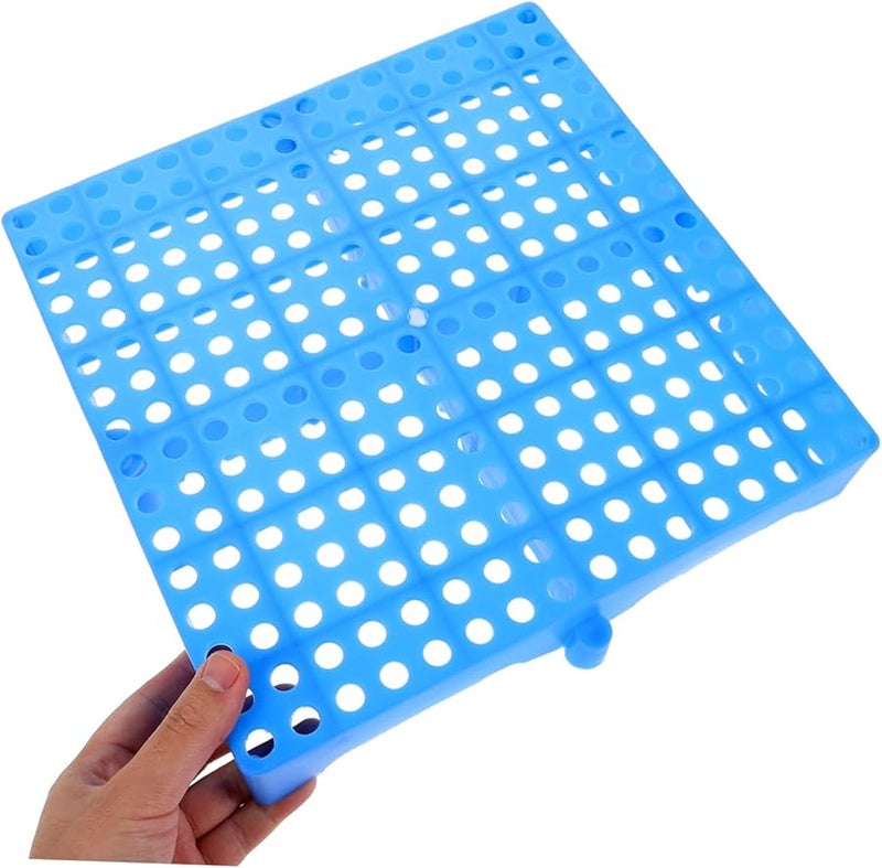 قطعتان من حصائر الأرضية البلاستيكية المتشابكة مقاومة للماء قابلة لتعديل الارتفاع شبكة تهوية لتخزين القبو - Image 3